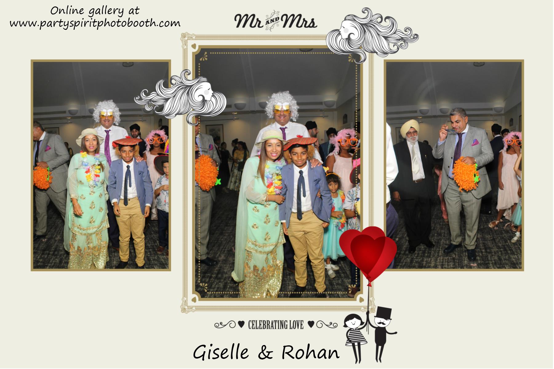 Giselle and Rohan's Wedding | View more photos from the event at gallery.partyspiritphotobooth.com/u/PartySpiritPhotoBooth/Giselle-and-Rohans-Wedding